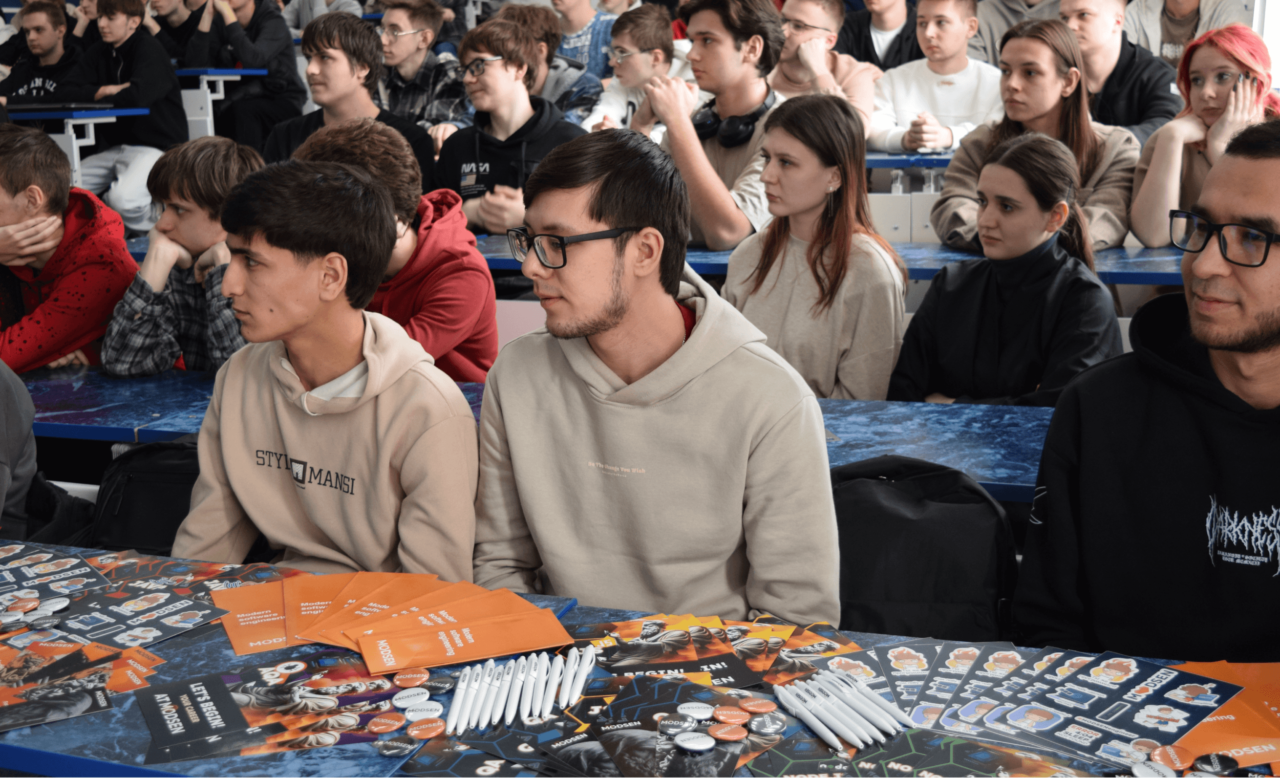 Modsen lecture attendees Modsen lecture attendees